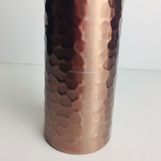 Starbucks 2012 Hammered Rose Gold Stainless Steel Travel Tumbler Mug 16oz Coffee 5