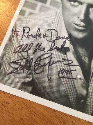 EDD BYRNES AUTOGRAPH 1995 - A COLLECTORS MUST HAVE 2
