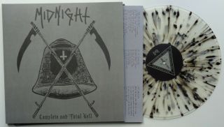 Kr1 Midnight Complete And Total Hell Clear/silver/black Splatter Vinyl 800