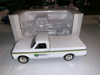 Speccast John Deere 1967 Chevy Truck Die Cast Metal Limited Edition Bank Rare