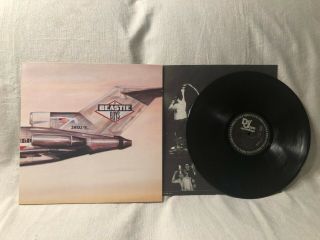 1986 Beastie Boys Licensed To Ill Lp Record Album Vinyl Def Jam Fc 40238 Ex/ex