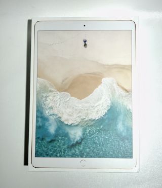 Empty Box Apple iPad Pro 10.  5 inch Wi - Fi,  Cellular 256gb MpHJ2LL/A A1876 Gold 4