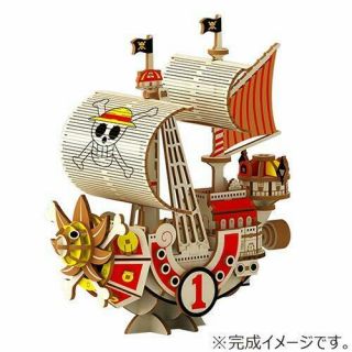 One Piece Thousand Sunny Wodden Art Ki - Gu - Mi Azone International