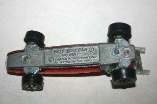 Vintage MATTEL HOT WHEELS REDLINES 1969 RED INDY EAGLE Diecast Toy Car 6