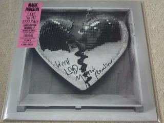 Mark Ronson - Late Night Feelings Signed Ltd Coloured Double 2 X Lp Vinyl Record