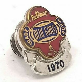 Vintage 1970 Bluegrass Belknap Employee Lapel Pin 1/10 10k Gold Filled
