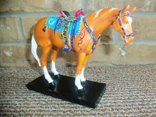 Retired 2003 Happy Trails Horse Figurine The Trail Of Painted Ponies 1473