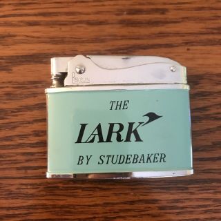 Vintage " The Lark By Studebaker " Advertising Automatic Lighter By Penguin - Rare