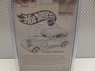 Hot Wheels Blackwall Flat Out - Vintage - on Card - The Hot Ones - Enamel 4