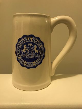 Vintage Penn State University Ceramic Beer Stein Mug C.  D.  W.  Usa