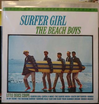 The Beach Boys - Surfer Girl Master Recording Vinyl Lp Rare Oop