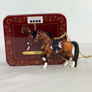 The Trail Of Painted Ponies British Christmas Ornament " Big Ben " Enesco