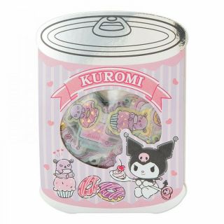 Kuromi Plump Stickers 25 Pieses Packed Cans My Melody From Japan F/s