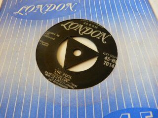 Sanford Clark: The Fool / Lonesome For A Letter:tri London:uk " : Rockabilly Vg,