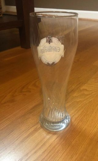 Edelweiss WeiBber Hofbrau Kaltenhausen Weighted Pilsner Beer Glass 16 oz Pint 3
