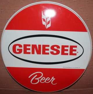 Vintage Genesee Beer Tray - 12 