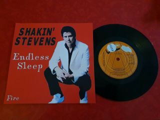 Shakin Stevens Endless Sleep Uk Promo Rare