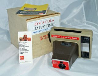 Set of 3 COCA - COLA Cameras from Kodak & Coca - Cola 1977 - 2000 2