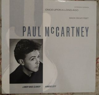 Paul Mccartney Once Upon A Long Ago Holland Pressing 1987