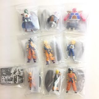 Bandai Dragon Ball Z Mini Figure Soul Of Hyper Figuration Vol.  2 Set Of 9 Japan