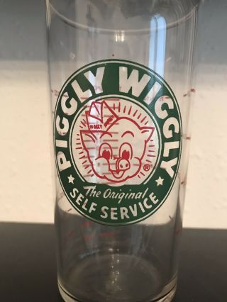 Piggly Wiggly Advertising Measuring Cup With Measurements Mid Century Modern