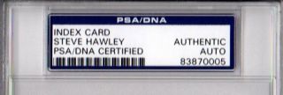 PSA/DNA NASA ASTRONAUT STEVEN - STEVE HAWLEY AUTOGRAPHED - SIGNED 3X5 INDEX CARD 005 3