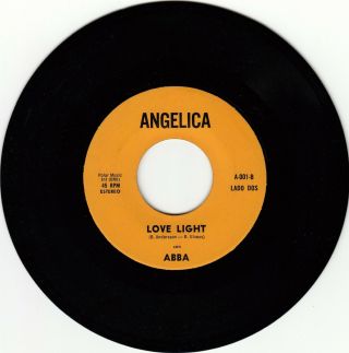 ABBA - Chiquitita / Love Light rare pressing Argentina? (Angelica) HEAR 2