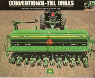 Farm Equipment Brochure - John Deere - Conventional - Till Drill - 2000 (f2237)