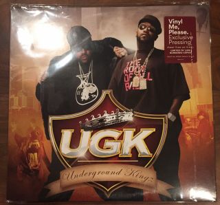 Ugk - Underground Kingz Lp Records Brown Colored Vinyl Me Please Outkast 3lp