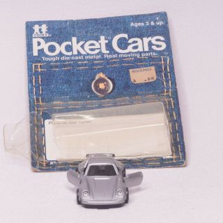 Tomy Pocket Cars Japan F1 Porsche 930 Turbo - Opened,  But Car Is In Nib