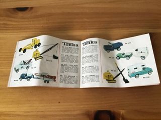 VINTAGE 1960’S TONKA WISH BOOK 6