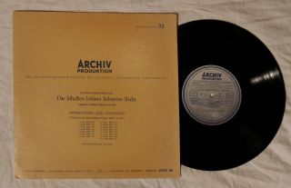 Ultra Rare Archiv 13015 Ap - Eta Harich Schneider Bach Inventions & Sinfonias