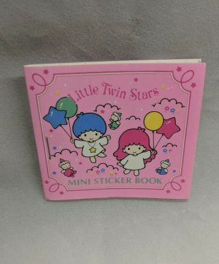 1995 Sanrio Little Twin Stars Mini Sticker Book