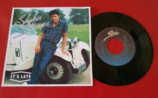 Shakin Stevens Its Late Holland 7 Inch