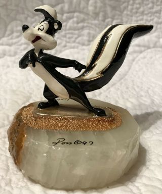 1997 Ron Lee Pepe Le Pew Looney Tunes Sculpture Signed Numbered 417/2500