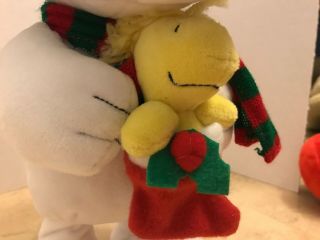 Peanuts Christmas Snoopy & Woodstock Side Stepper Animated Dancing Plush Doll 2