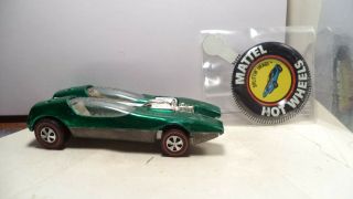 Vintage Hot Wheels Red Lines Usa 1969 Spittin 