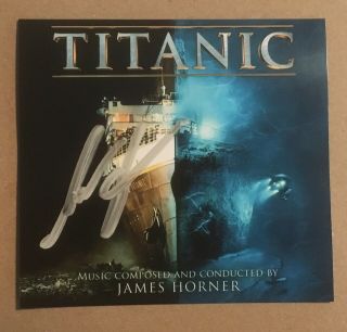 James Horner Hand Signed Autograph Photo Film Score Composer - Titanic Film
