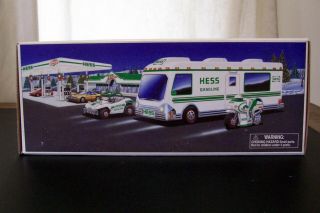 Hess Recreational Van With Buggy & Motorcycle 1998