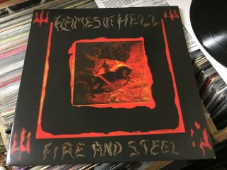 Flames Of Hell - Fire And Steel Vinyl Lp Sororicide Bathory Hellhammer Death 666