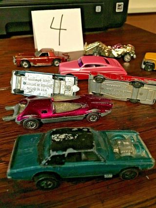 Older hot wheels and others.  Redlines t - n - t bird 3