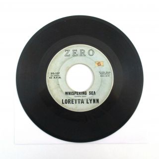 LORETTA LYNN I ' M A HONKY TONK GIRL WHISPERING SEA 1960 DEBUT 45 ZERO 107 Country 2
