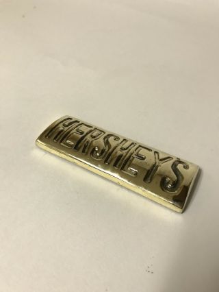 Vintage Brass Gold Hershey 