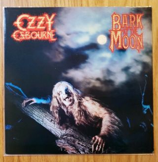 Ozzy Osbourne - Bark At The Moon Lp Vinyl 1983 Cbs Qz 38987 Orig Nm -