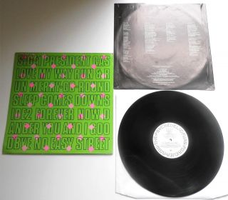 The Psychedelic Furs - Forever Now UK 1982 CBS 1st Press Promo Stamp LP,  Poster 4