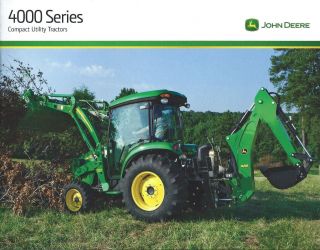 Farm Tractor Brochure - John Deere - 4005 4720 Et Al 4000 Series - C2011 (f5466)