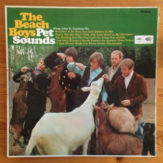 The Beach Boys - Pet Sounds - First Press Uk Mono - Rainbow Capitol