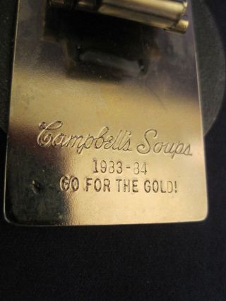 International Exposition Campbell ' s Soup 1983 - 1984 Go for the Gold Money Clip 4