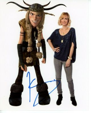 How To Train Your Dragon Signed 8x10 Photo - Kristen Wiig Ruffnut
