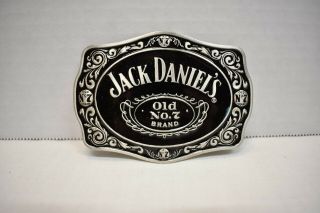 Jack Daniels Belt Buckle W/ Tin Box 2005